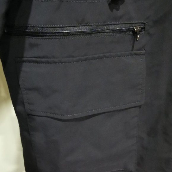 BANANA REPUBLIC ladies trench coat - Navy blue. - Picture 7 of 8